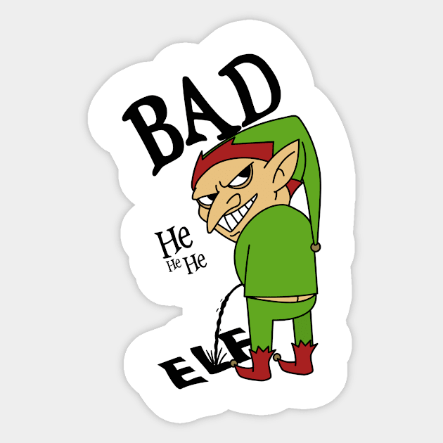 Bad Elf Sticker by A -not so store- Store